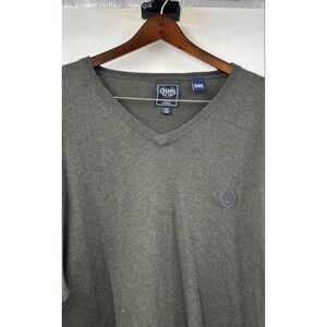 Chaps Cashmere Blend Sweater Men's Size XL Olive Green